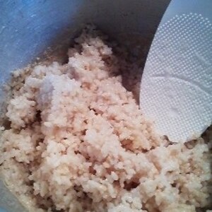 圧力鍋使用：玄米の炊き方①